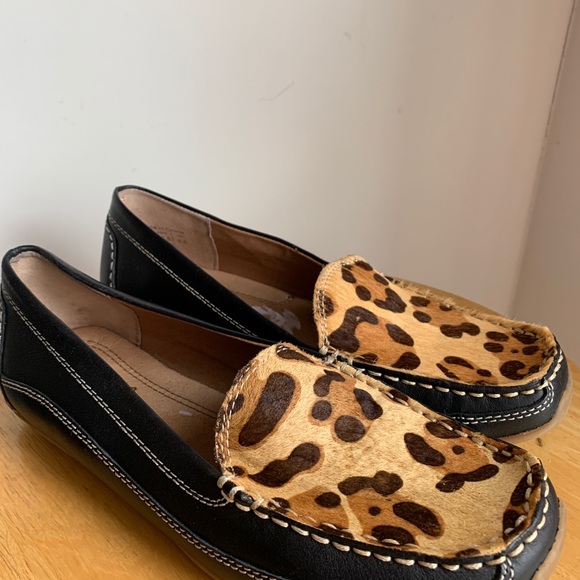 Women’s casual loafers with faux fur top - Picture 2 of 4